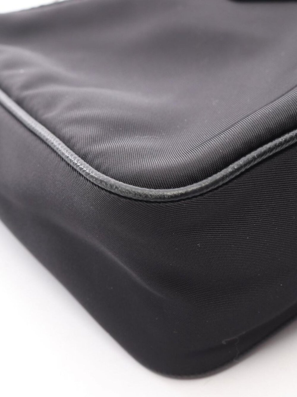 Prada Shoulder Bag Re Edition 2-Way Black Nylon Saffiano Leather - Picture 5 of 5